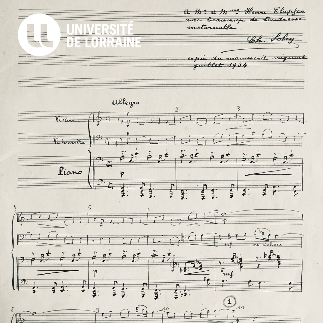 Master édition musicale et musicologie