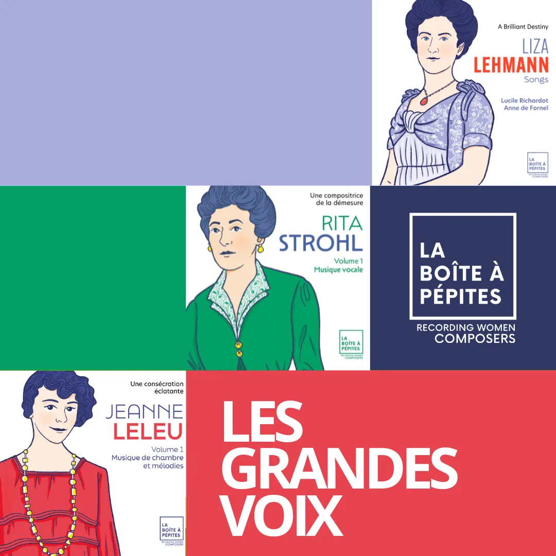 Coffret Les grandes voix