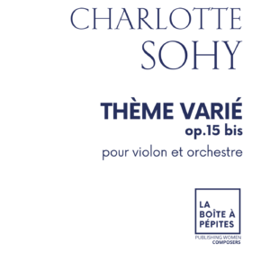 Couverture Thème varié Sohy