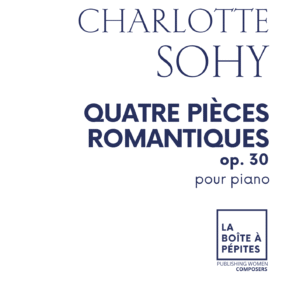 Partition Quatre pièces romantiques op. 30